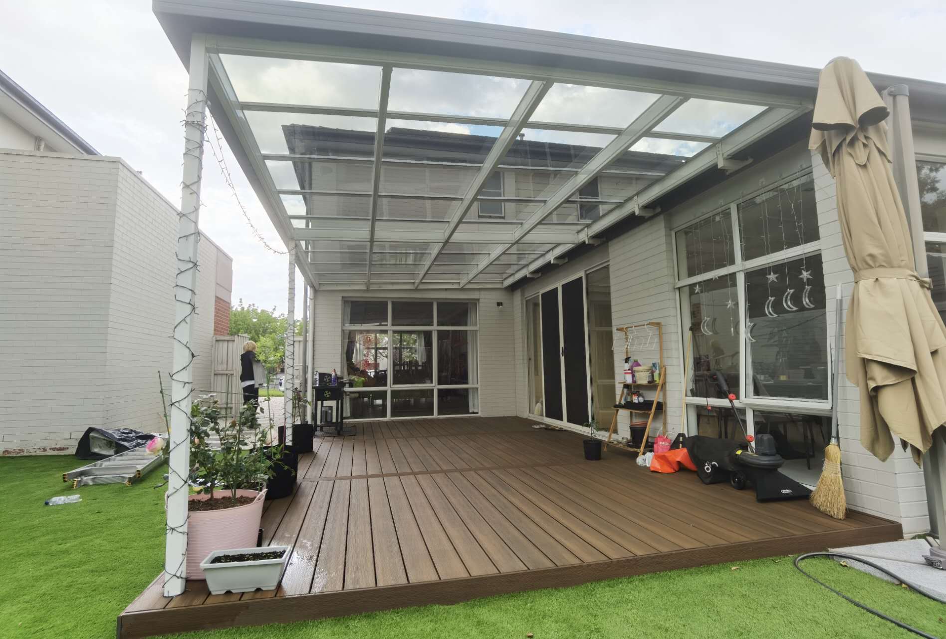 Pergola Roof replacement project in Mulgrave - ExcelitePlas