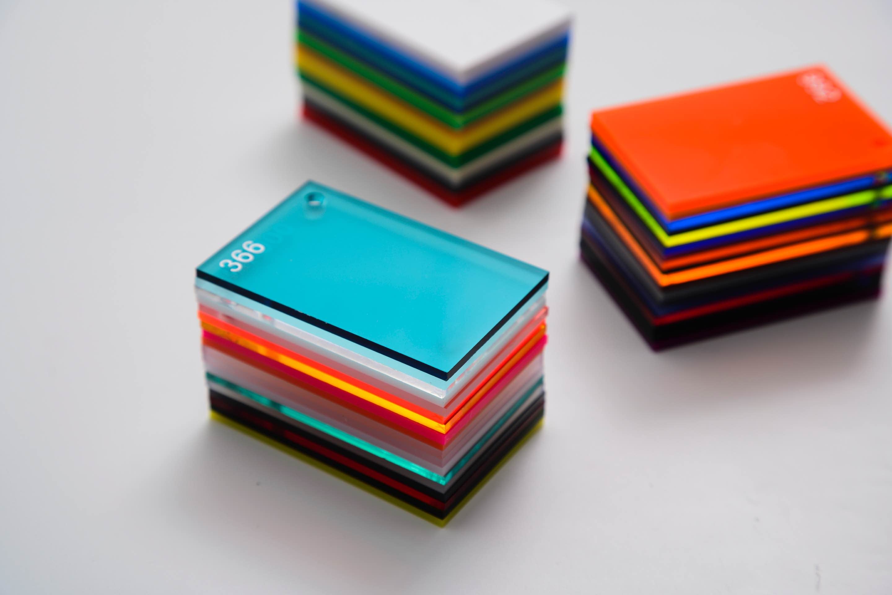 Acrylic Sheet with different colors