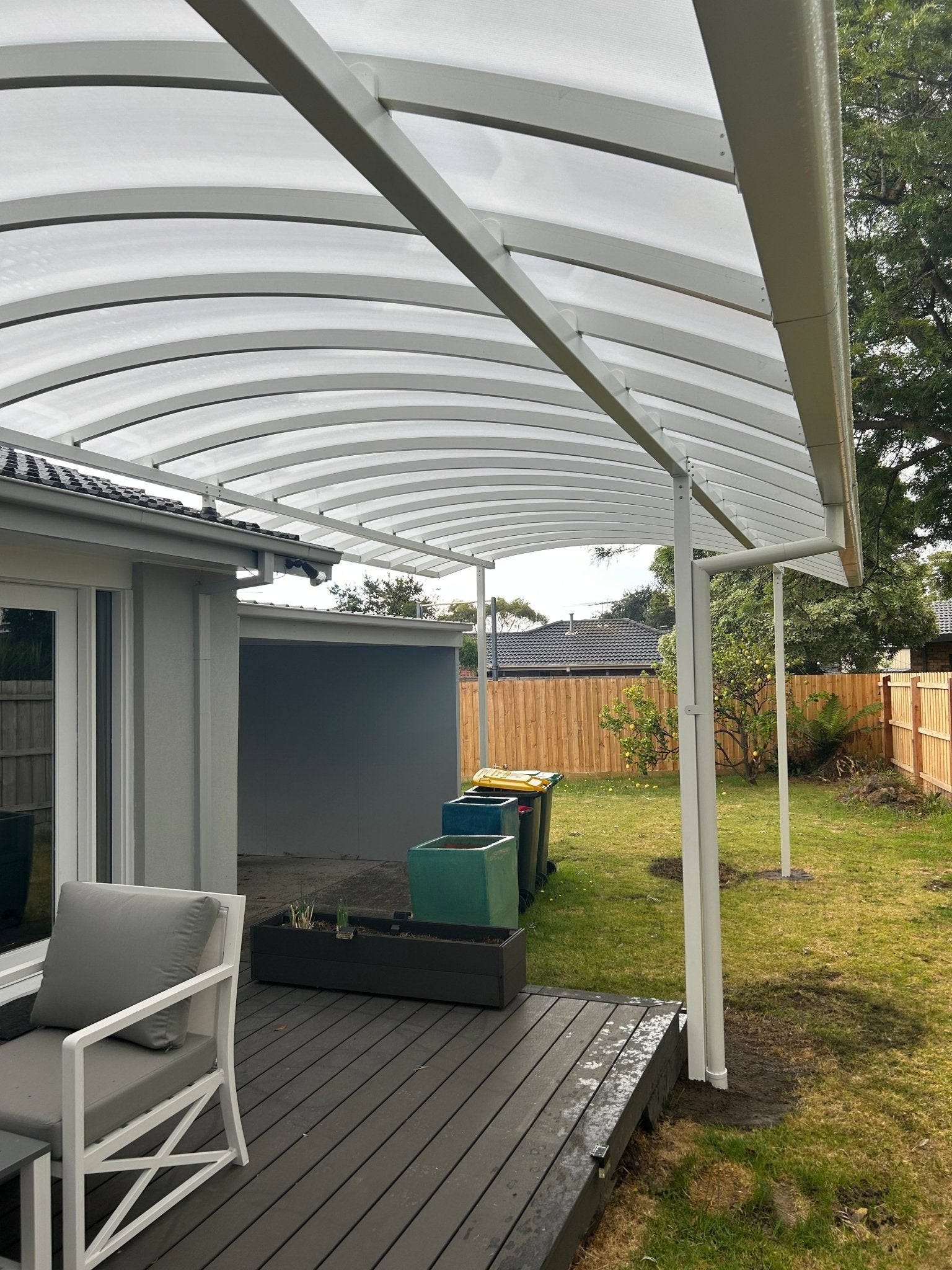 Curved Pergola - ExcelitePlas