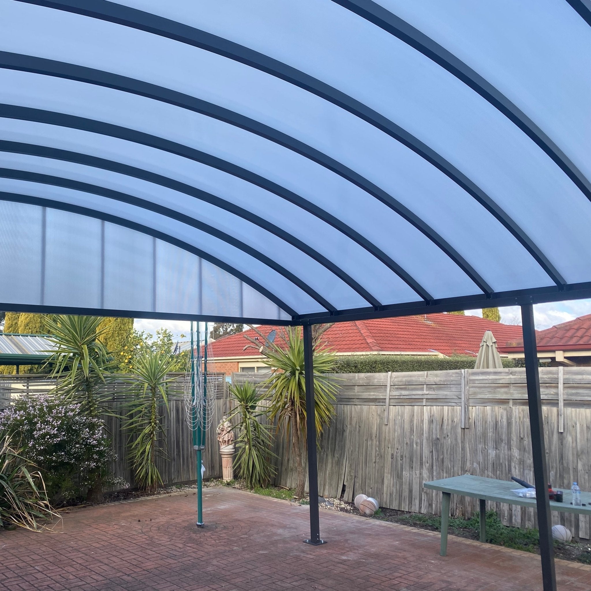 Curved Pergola - ExcelitePlas