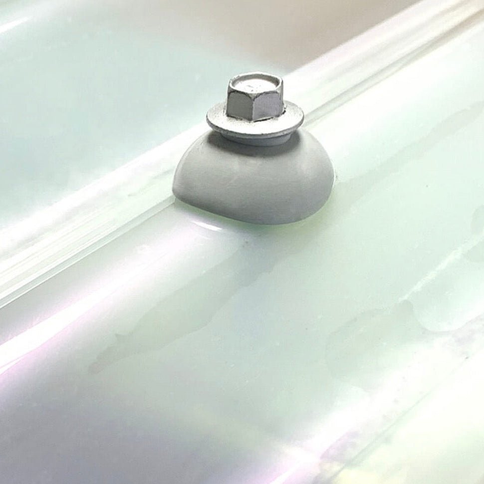 Polycarbonate one shot Roofing Screws 50mm - 150pcs - ExcelitePlas