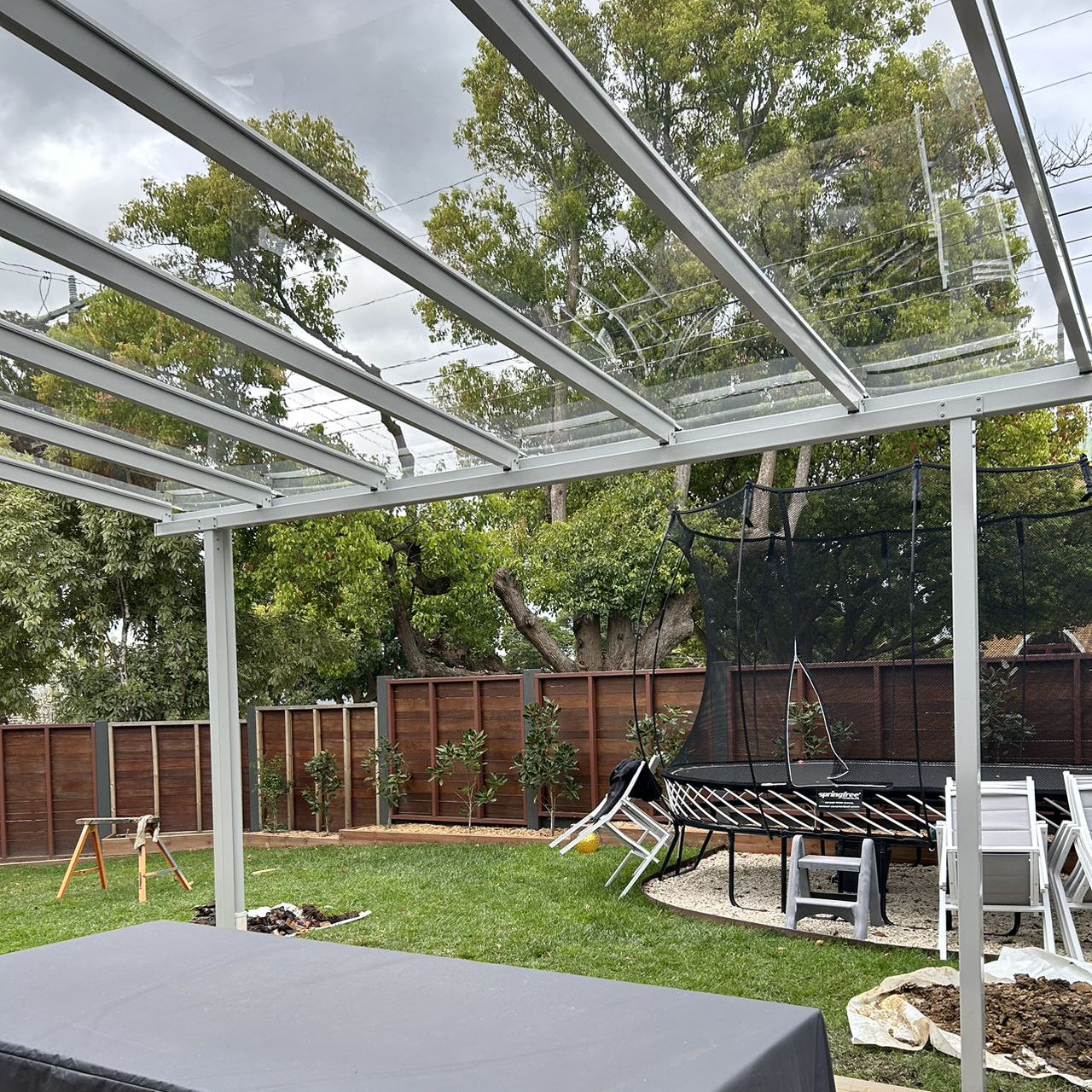 Solid Polycarbonate Locking Roofing System 4mm Thick - ExcelitePlas