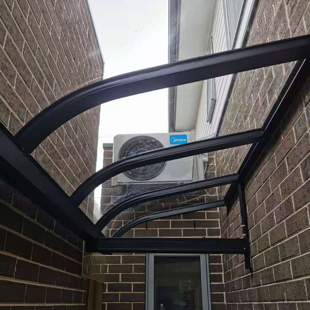 Heavy duty polycarbonate outdoor awning in Melbourne, Australia