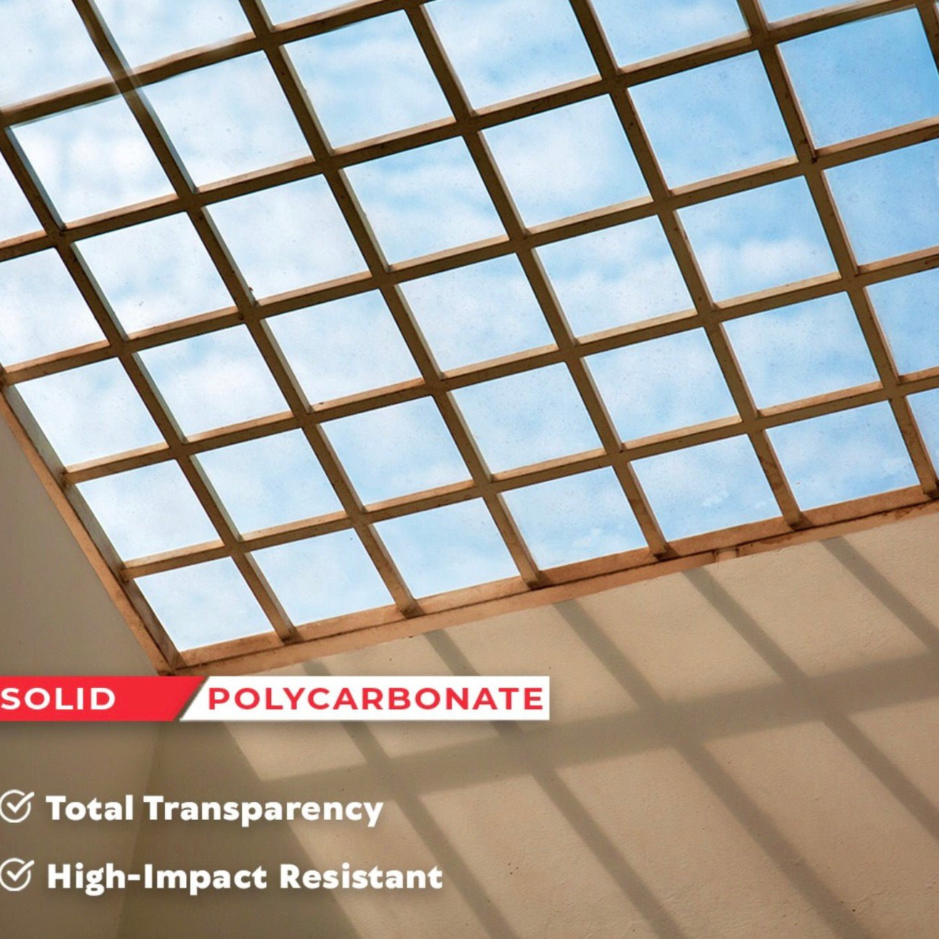 Extra-Large Clear Polycarbonate Sheet