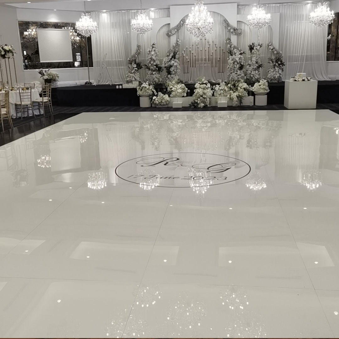 Wedding floor hire services
