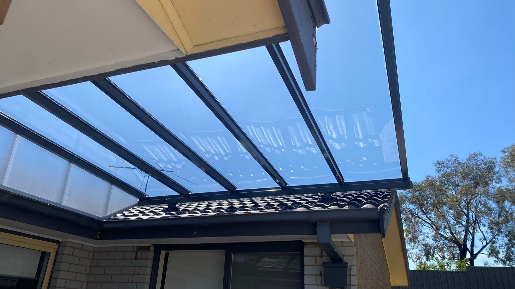 Clear Pergola Roof