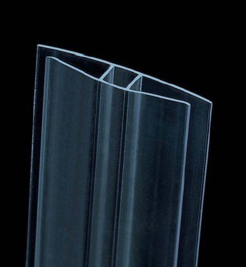 Polycarbonate H joiners 10mm Clear - ExcelitePlas