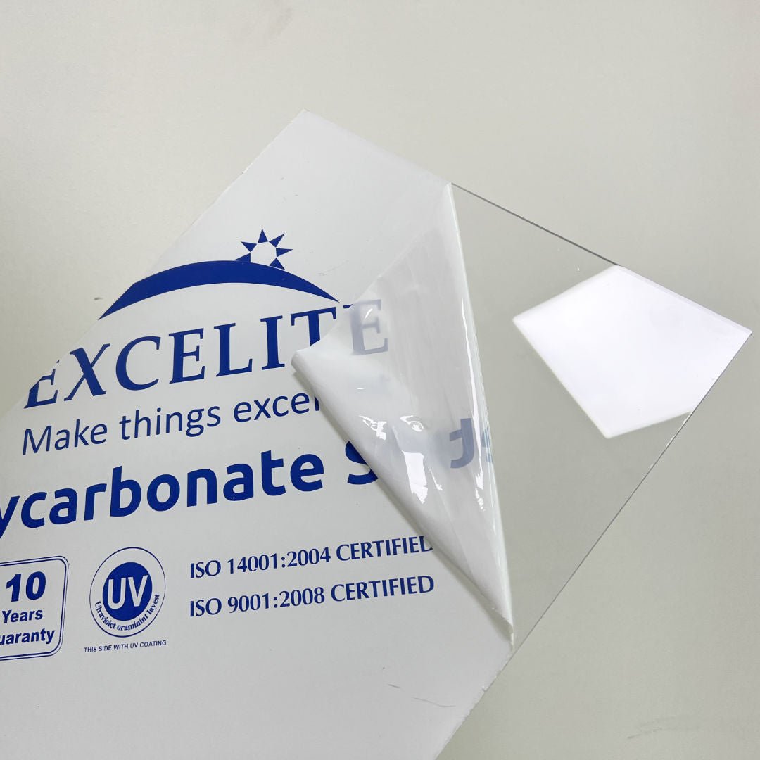 Clear Polycarbonate Sheet - ExcelitePlas