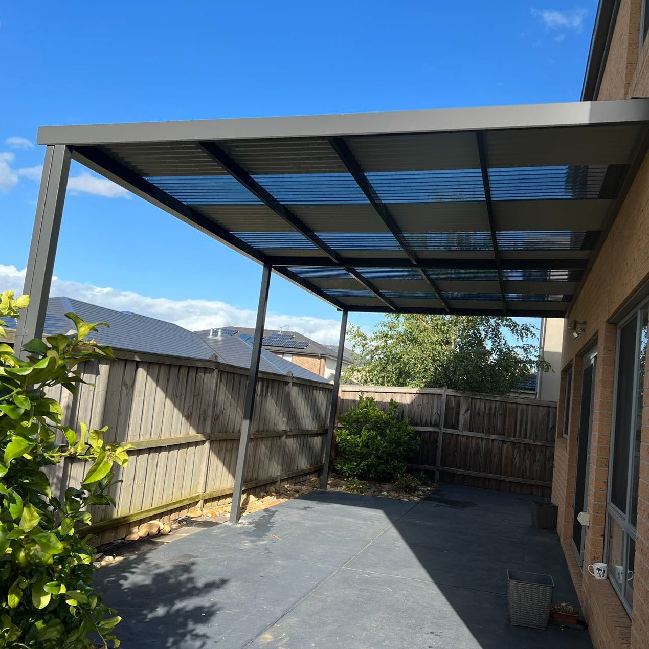 Corrugated polycarbonate panels In Melbourne, Australia 