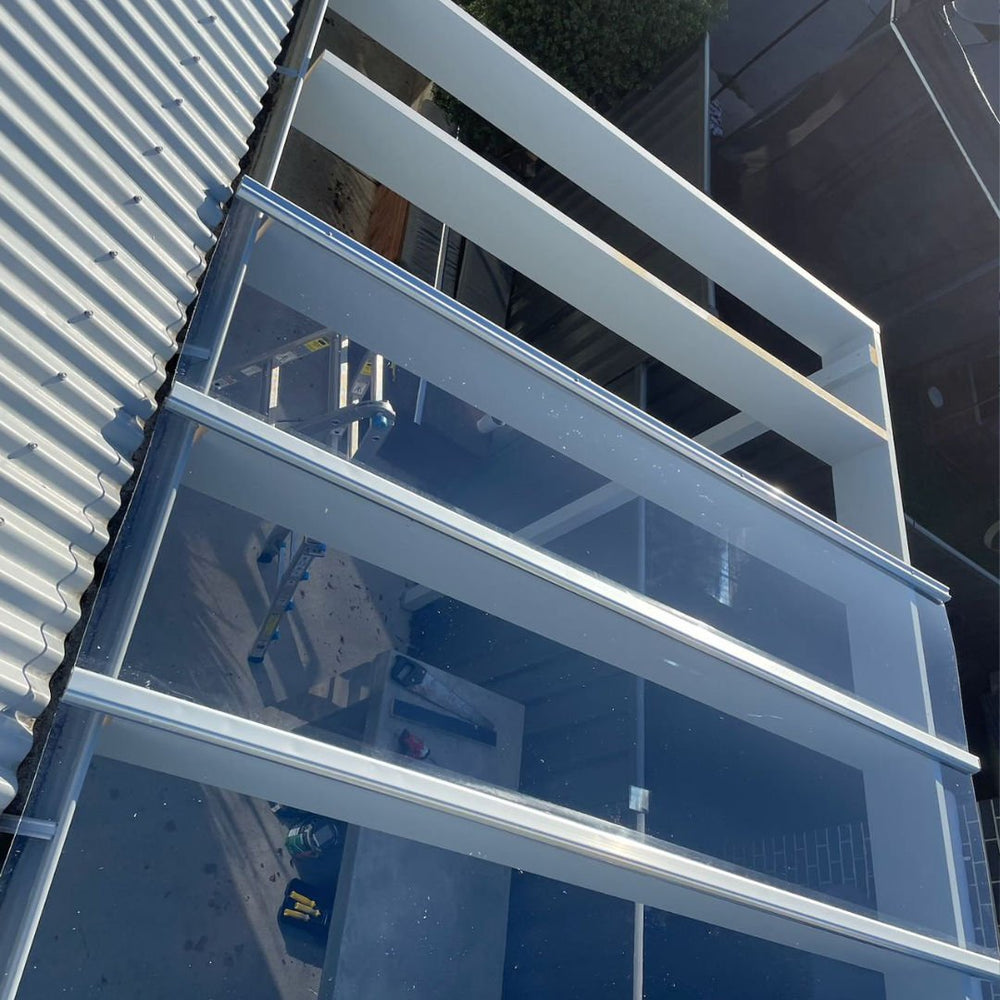Solid Polycarbonate Locking Roofing System 4mm | ExcelitePlas