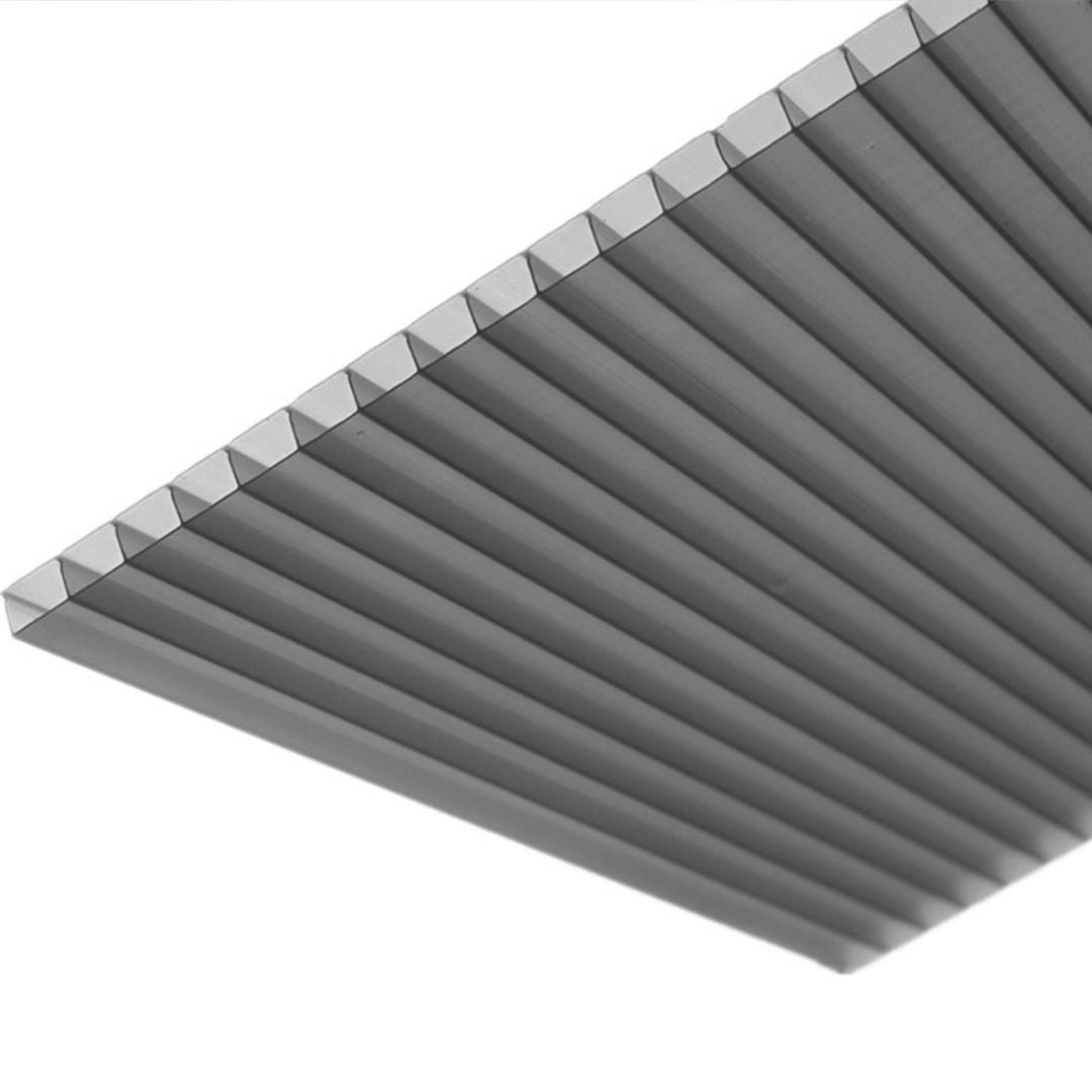 20x 4mm Twin Wall Polycarbonate Greenhouse Panels – Double Wall Sheets, Transparent