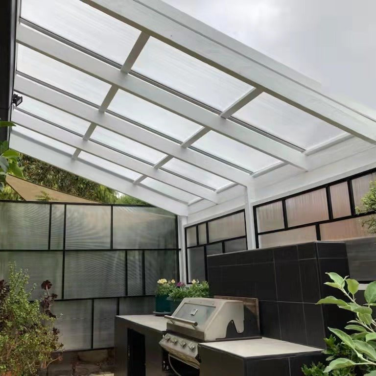 Twin wall polycarbonate panels